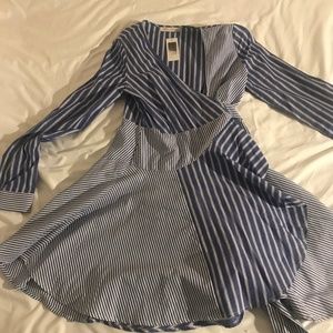 Pookie and Sebastian wrap dress